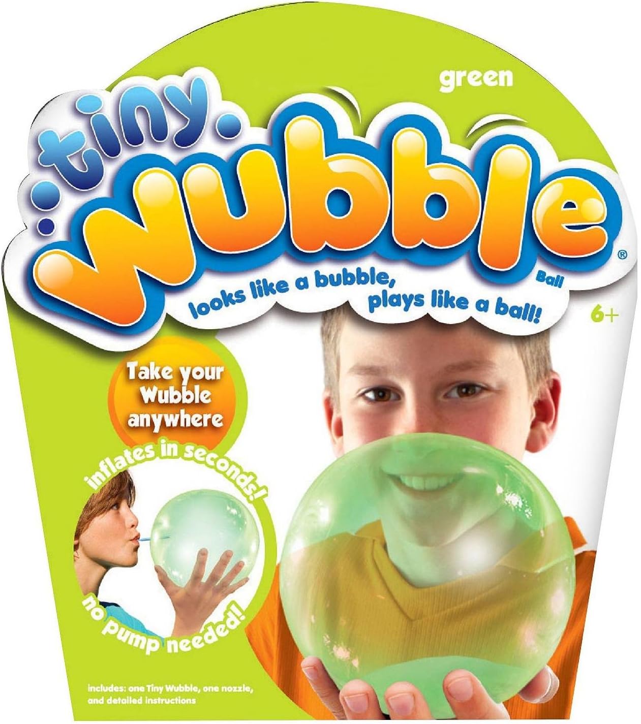 Tiny Wubble Bubble Ball Green