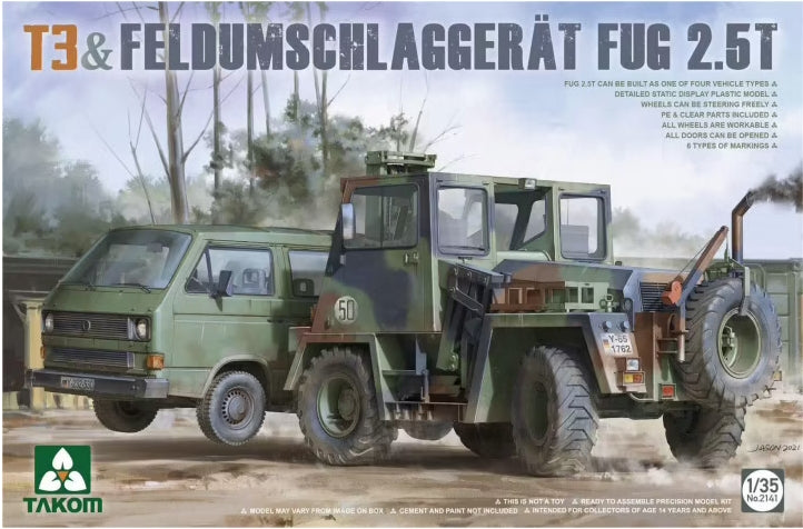 T3 + FeldUmschlagGert FUG 2. 1:35 Scale Kit