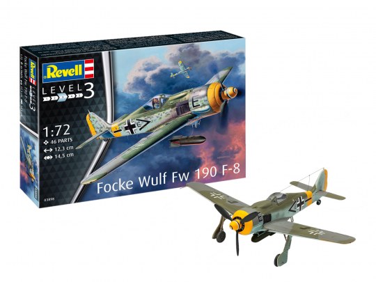 Focke Wulf Fw190 F-8 1:72 Scale Kit