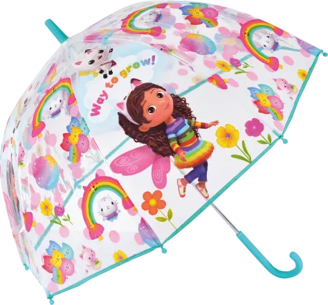 Gabbys Dollhouse Bell 19" Transparent Umbrella