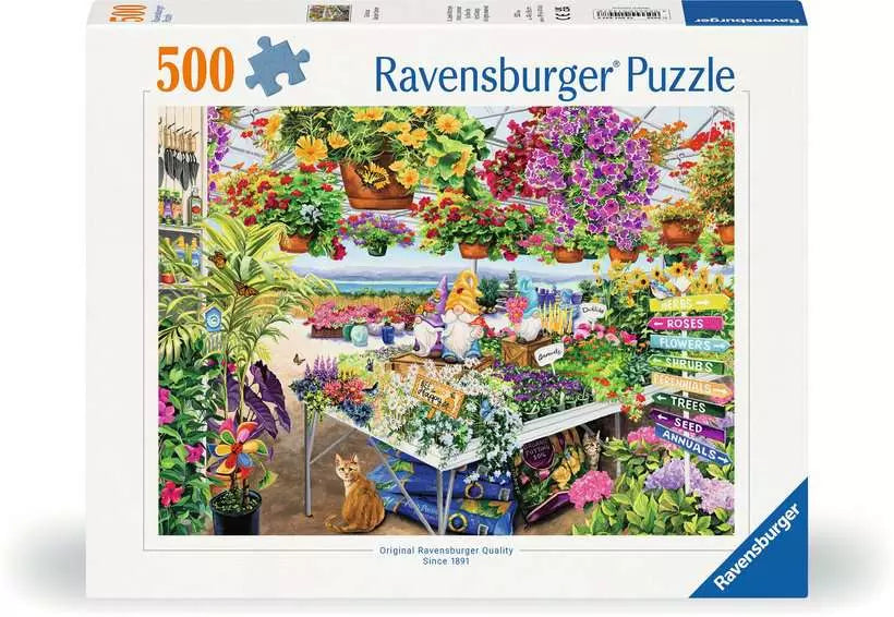 Glorious Garden Center 500 Piece Jigsaw Puzzle