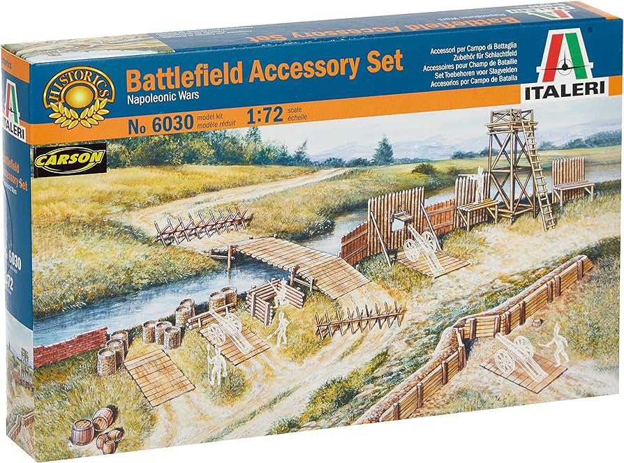 Italeri Battlefield Accessory Set 1:72 Scale