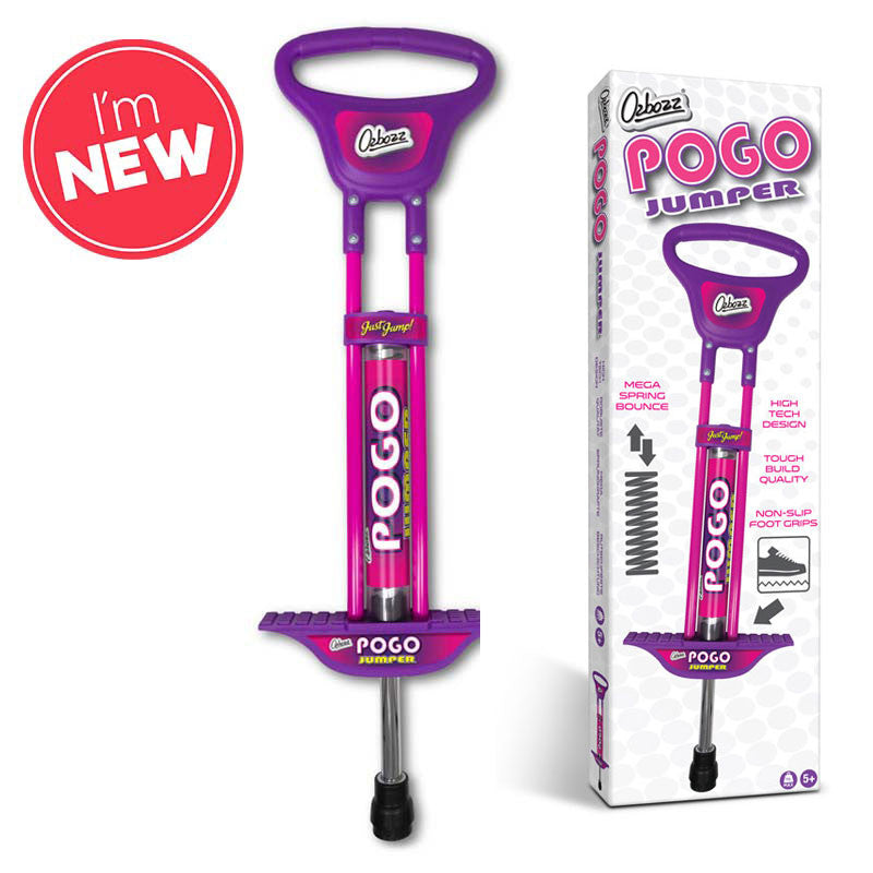 Pogo Stick 89cm Pink