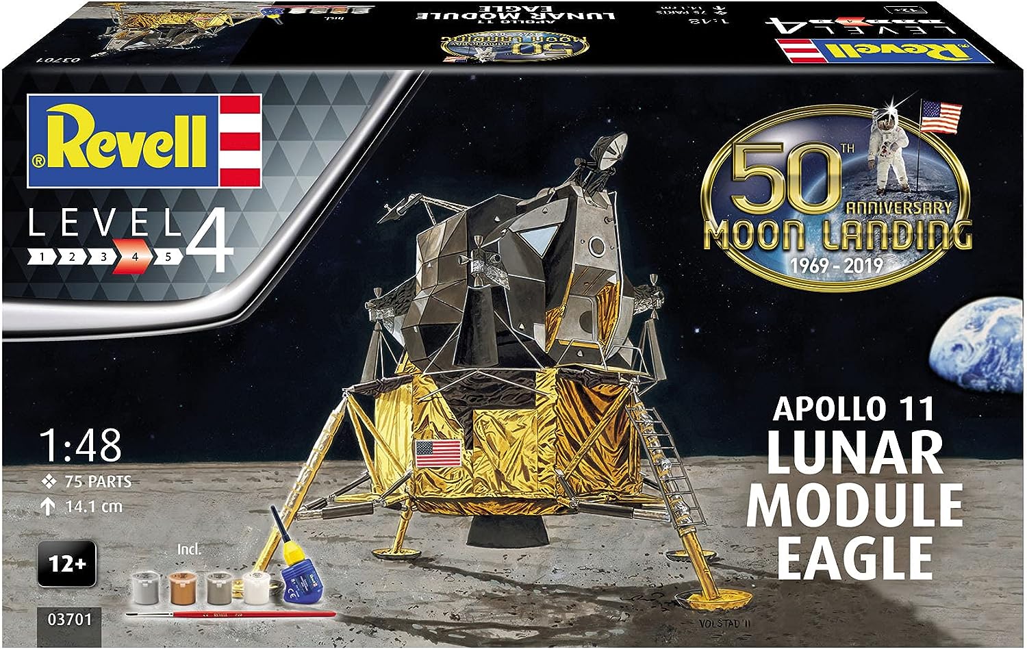 Revell Apollo 11 Lunar Module Gift Set 1:48 Kit