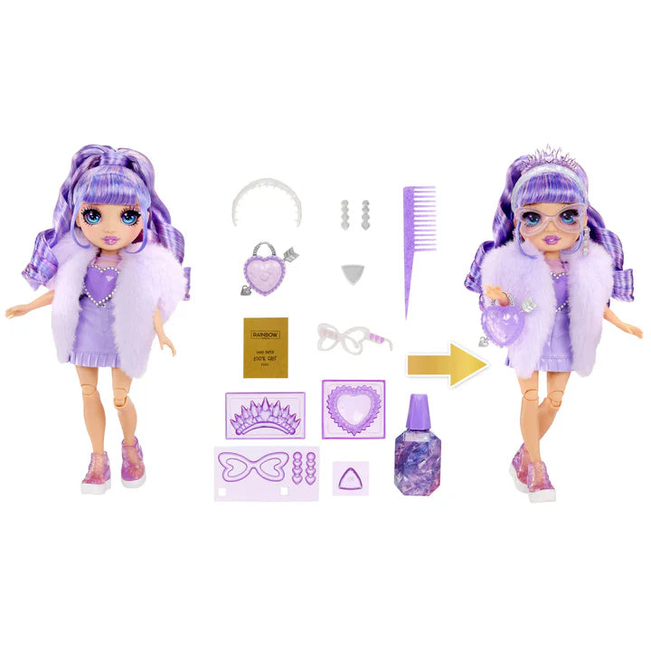 Rainbow High Creative Crystals Violet Willow Fashion Doll