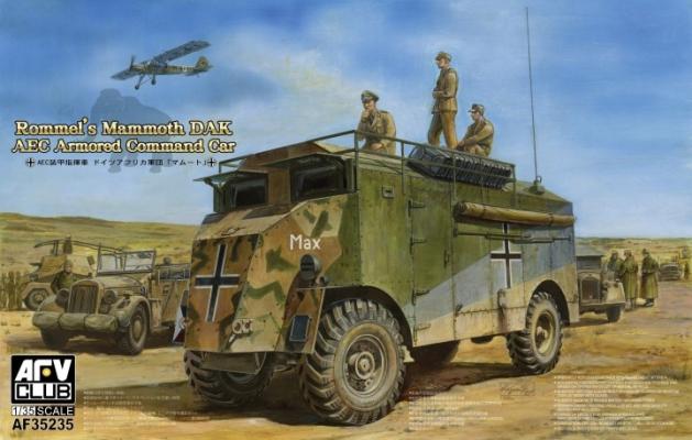 Rommels Mammoth DAK AEC 1:35 Scale Kit