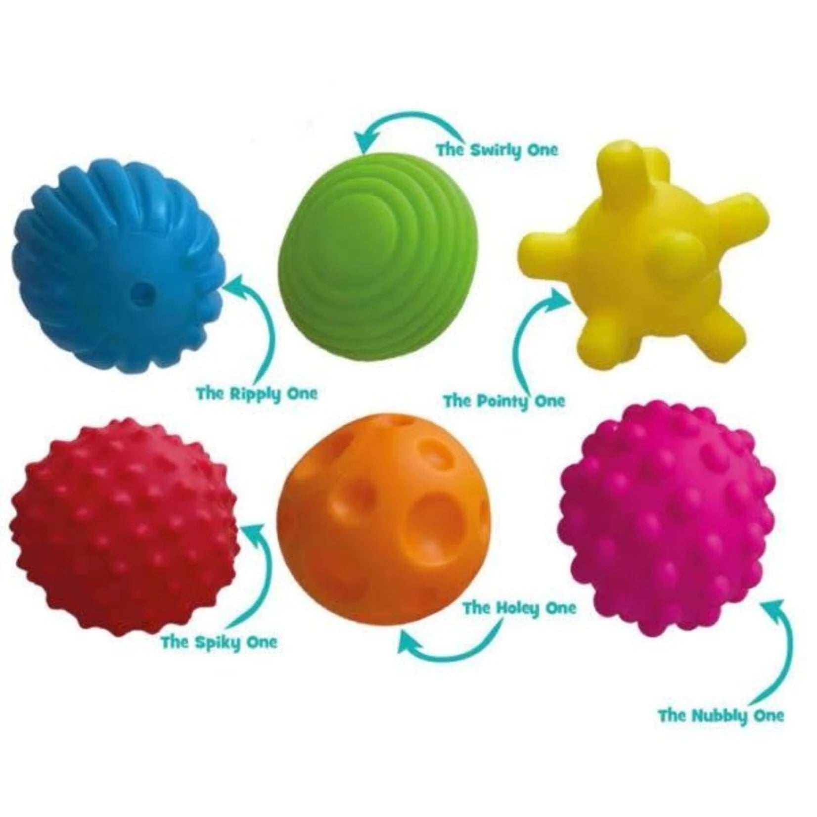 Little Tikes 6 piece Sensory Ball Set