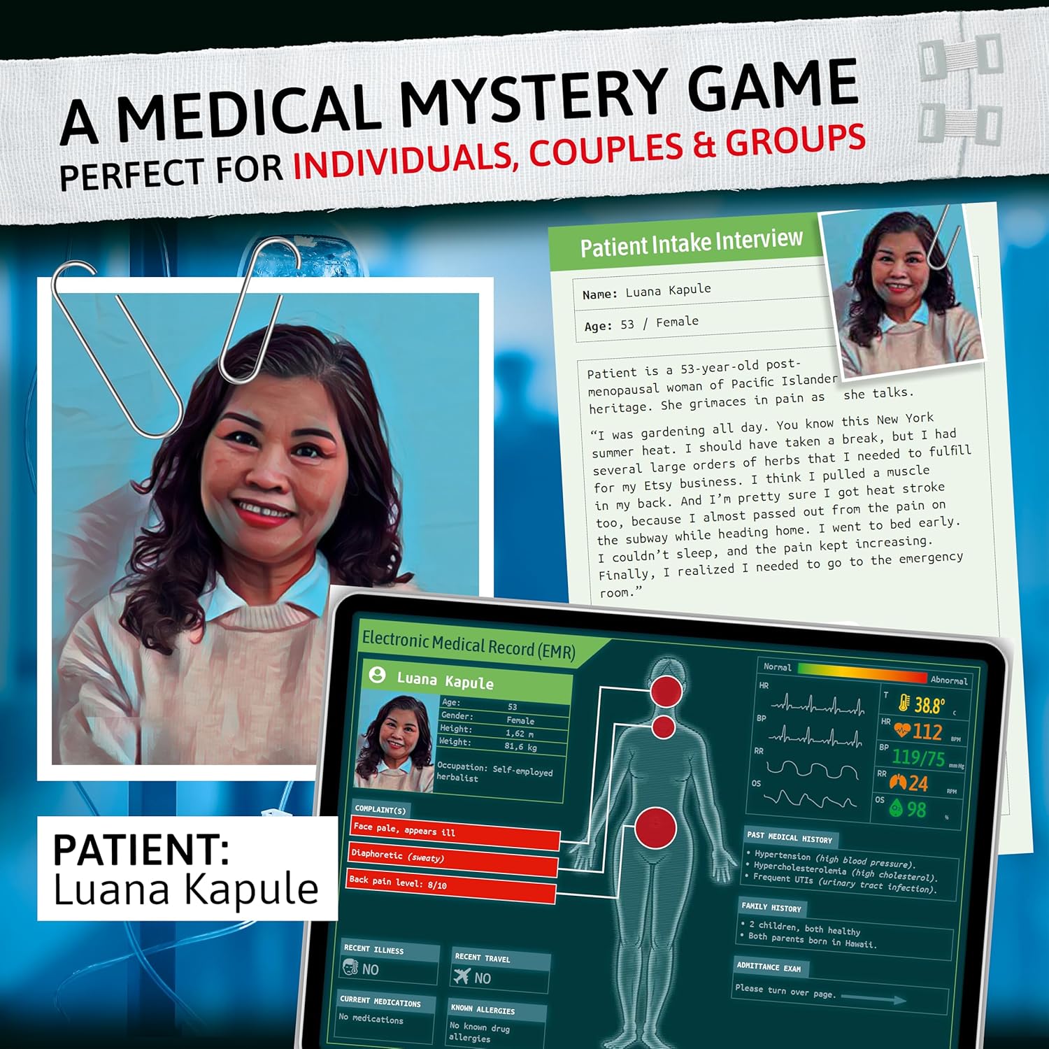 Medical Mysteries Board Game