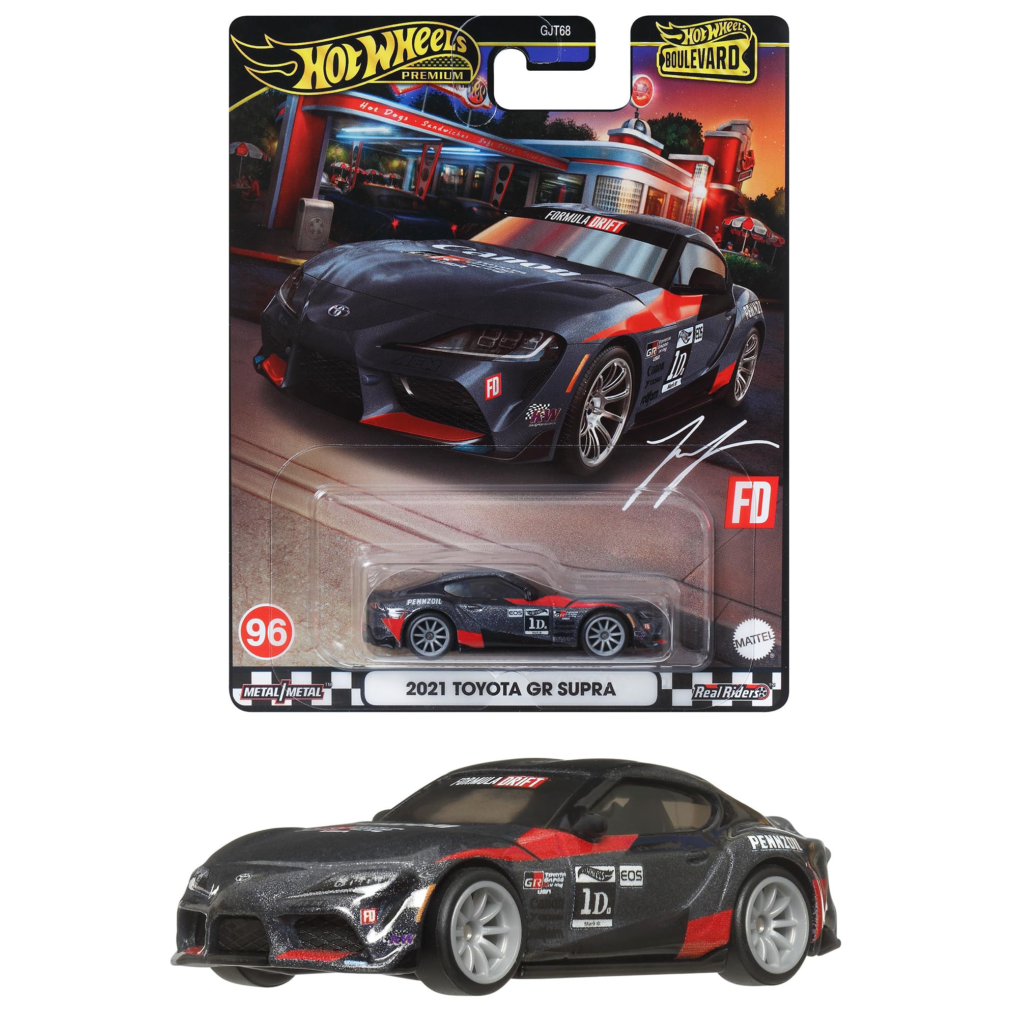 Hot Wheels Boulevard 2021 Toyota GR Supra