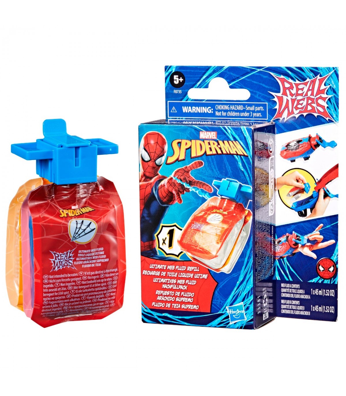 Marvel Spider-man Ultimate Web Blaster Ultimate Web Fluid Refill