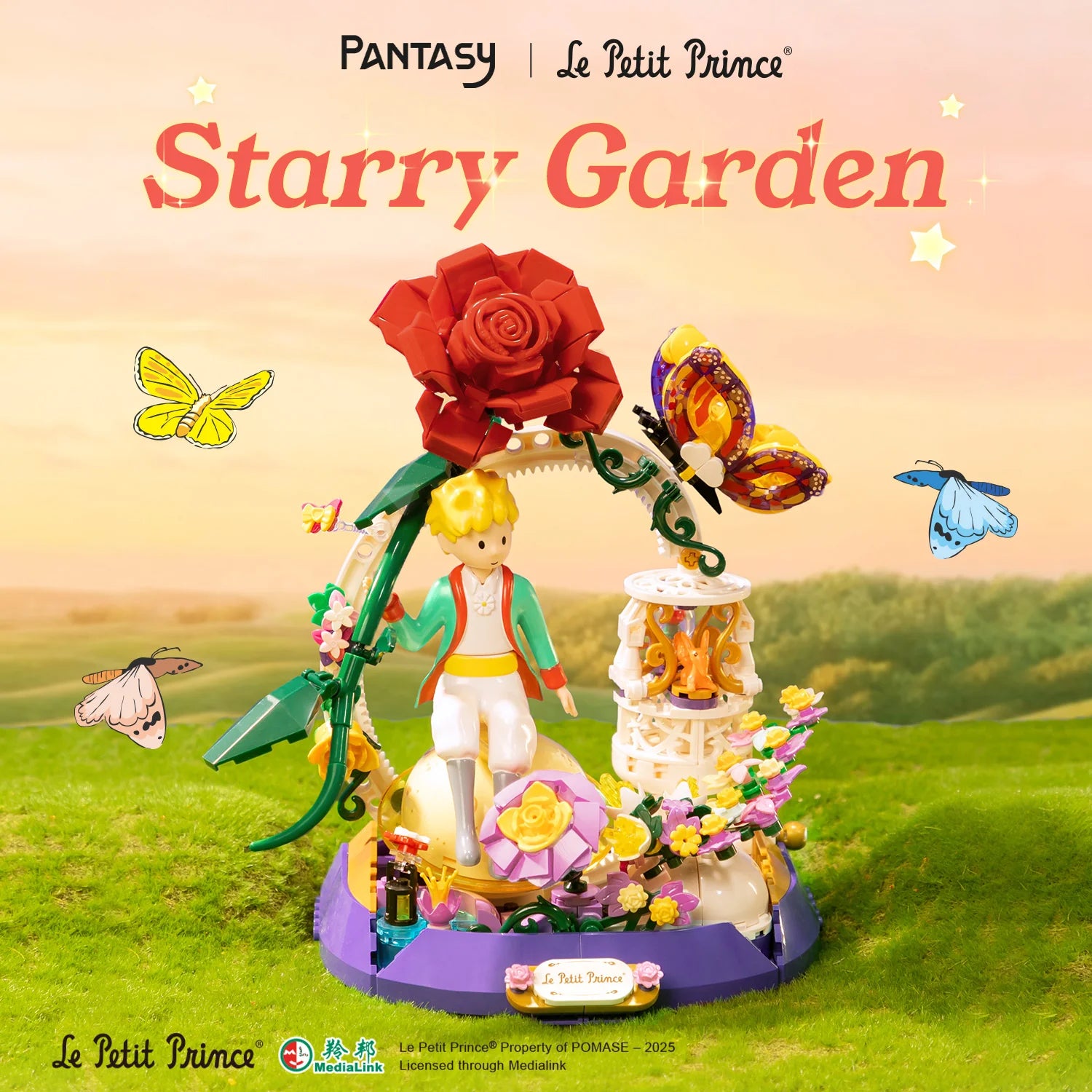 Le Petit Prince Starry Garden Construction Set