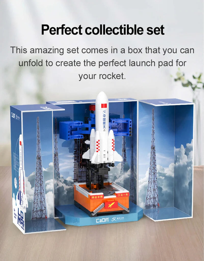 Cada Long March Rocket 434 Piece Construction Set