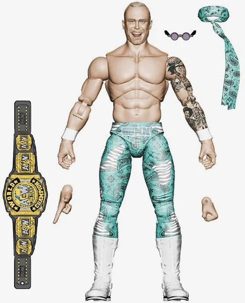 AEW Unrivaled Austin Gunn #158 Series 16 Figure