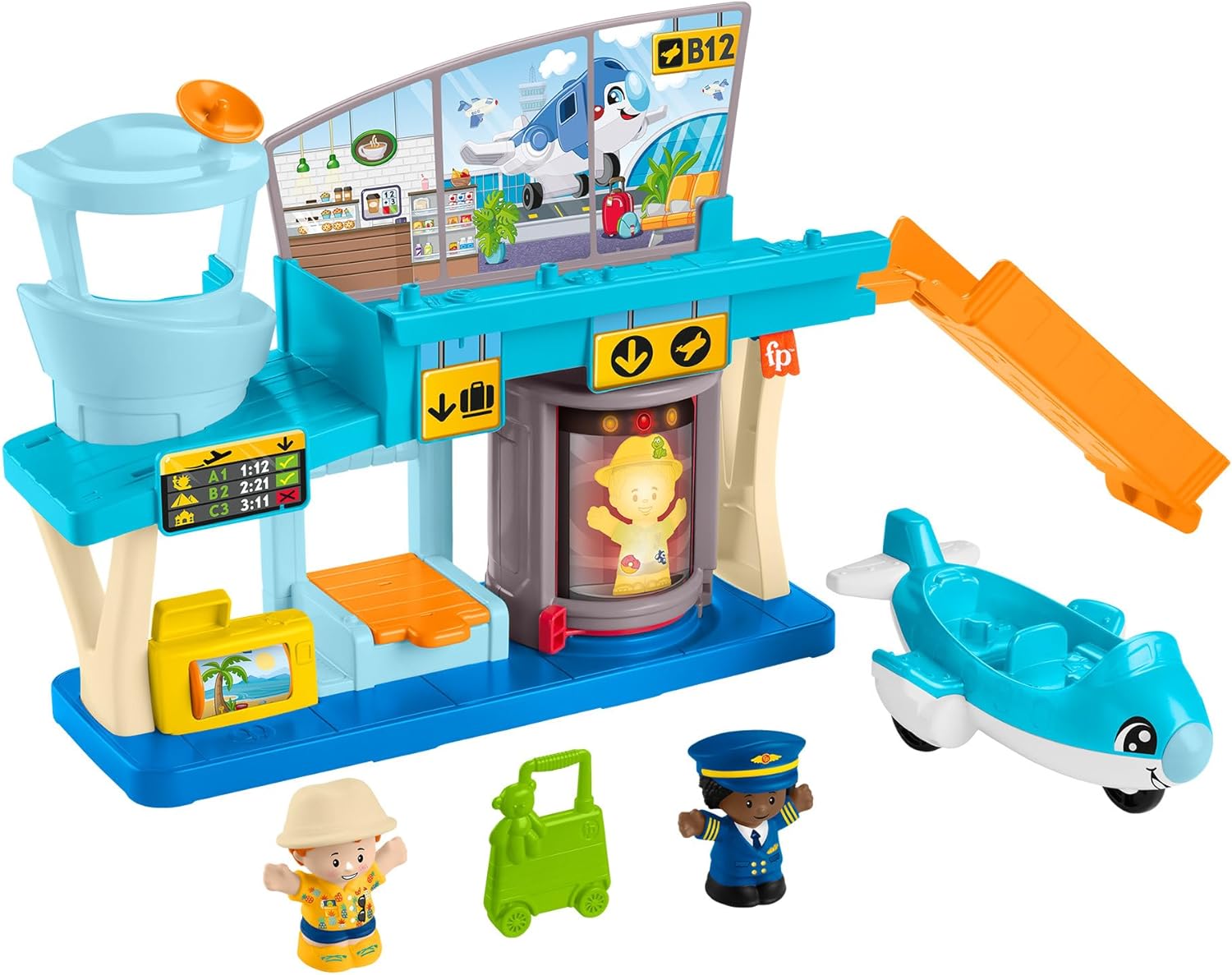 Fisher Price Little People Airport Playset