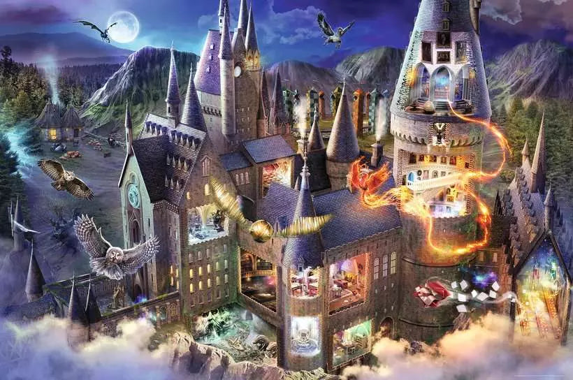 Hogwarts Castle 3000 Piece Jigsaw Puzzle