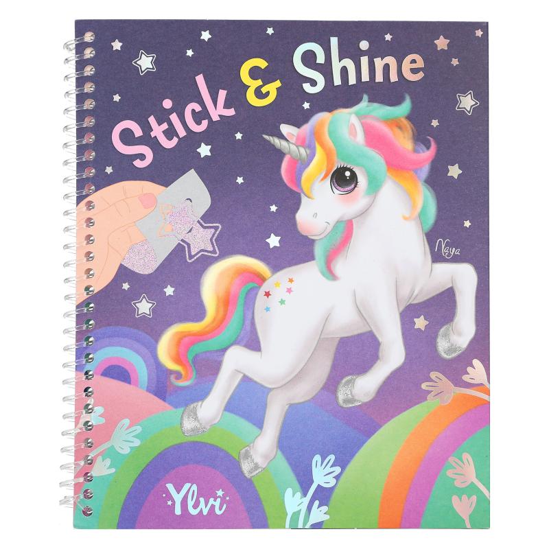 Ylvi Colouring Book Stick & Shine