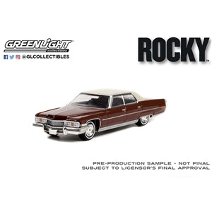 Rocky (1976 Movie) 1973 Cadillac Sedan DeVille 1:76 Scale Model