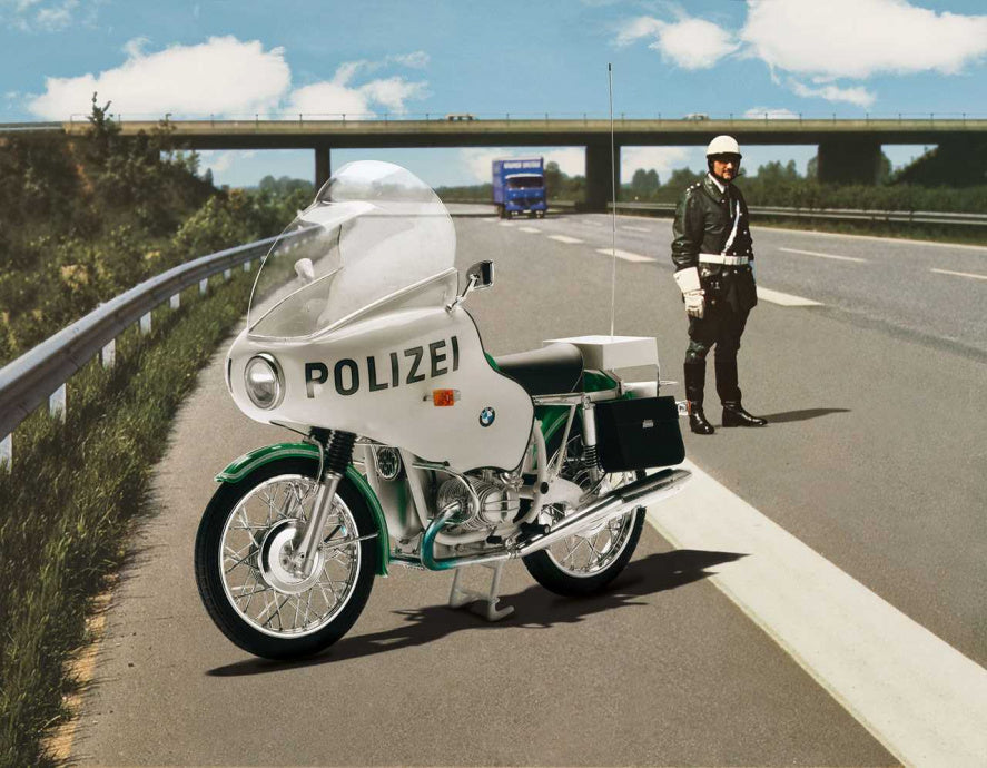 BMW R75/5 Police Bike 1:8 Scale Kit