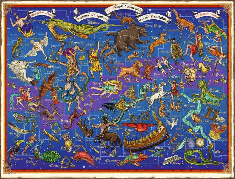 Constellations 2000 Piece Jigsaw Puzzle