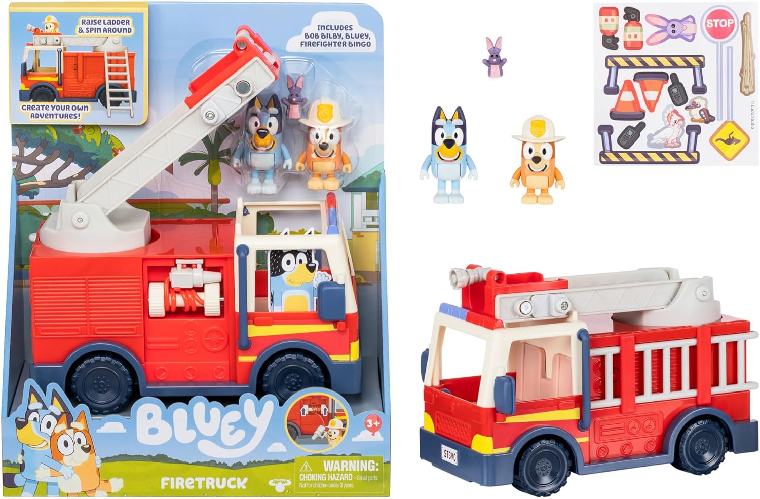 Bluey Firetruck