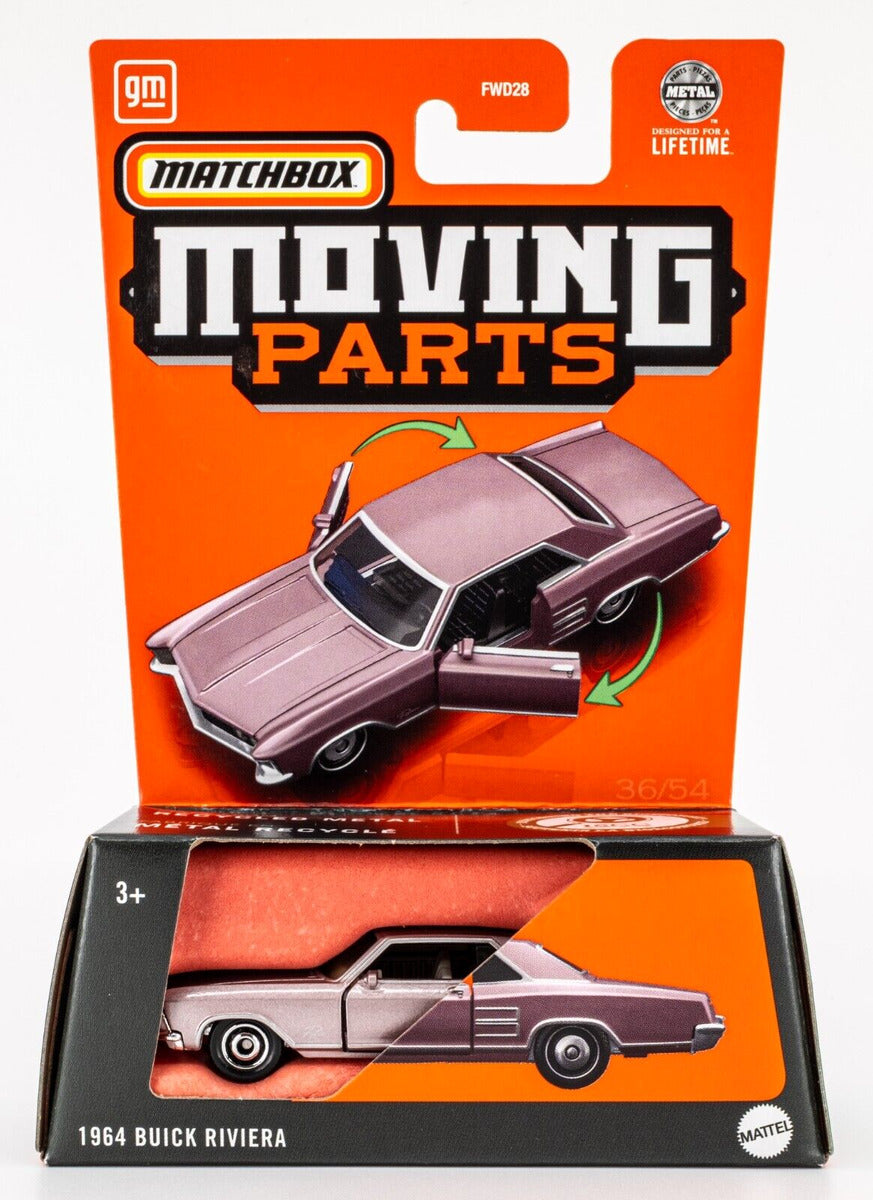 Matchbox Moving Parts Die Cast 1:64 Scale