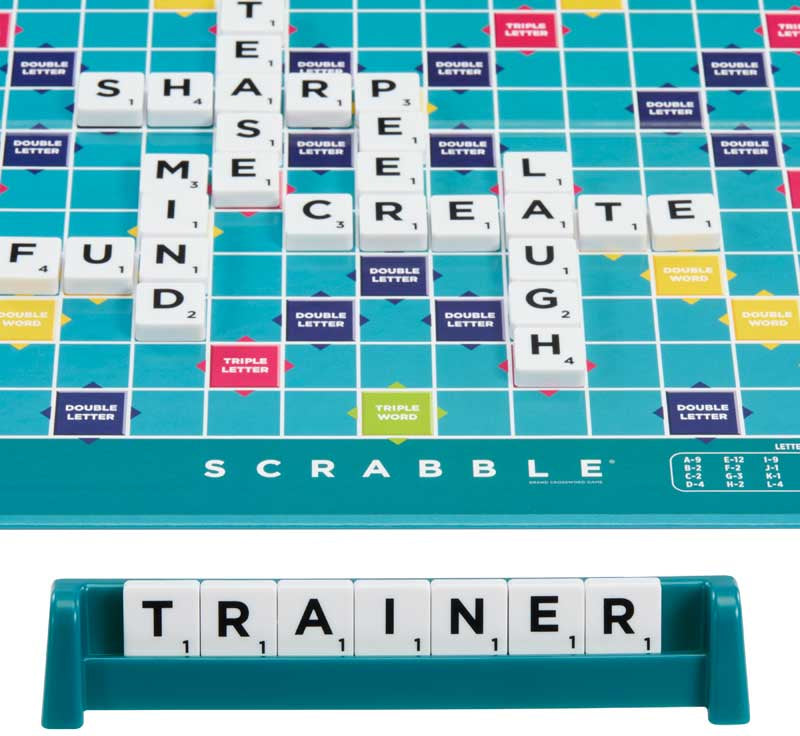 Scrabble Double-sided 2 Games in 1
