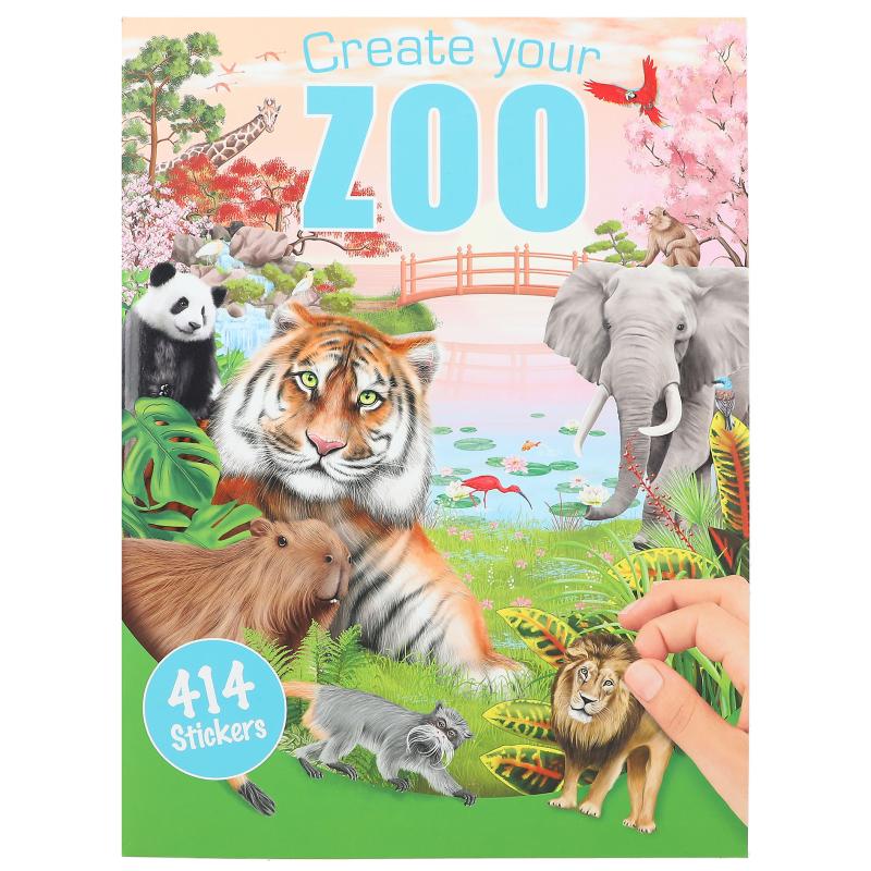 Create your Zoo Colouring Book