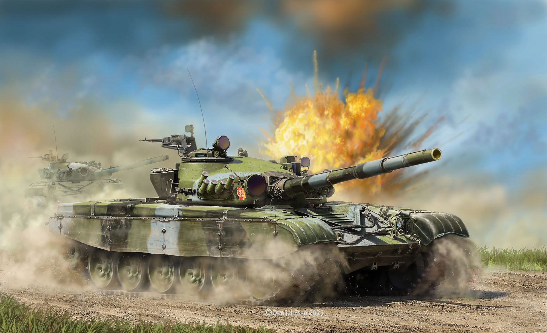 Revell T-72 M1 Tank 1:72 Scale Kit