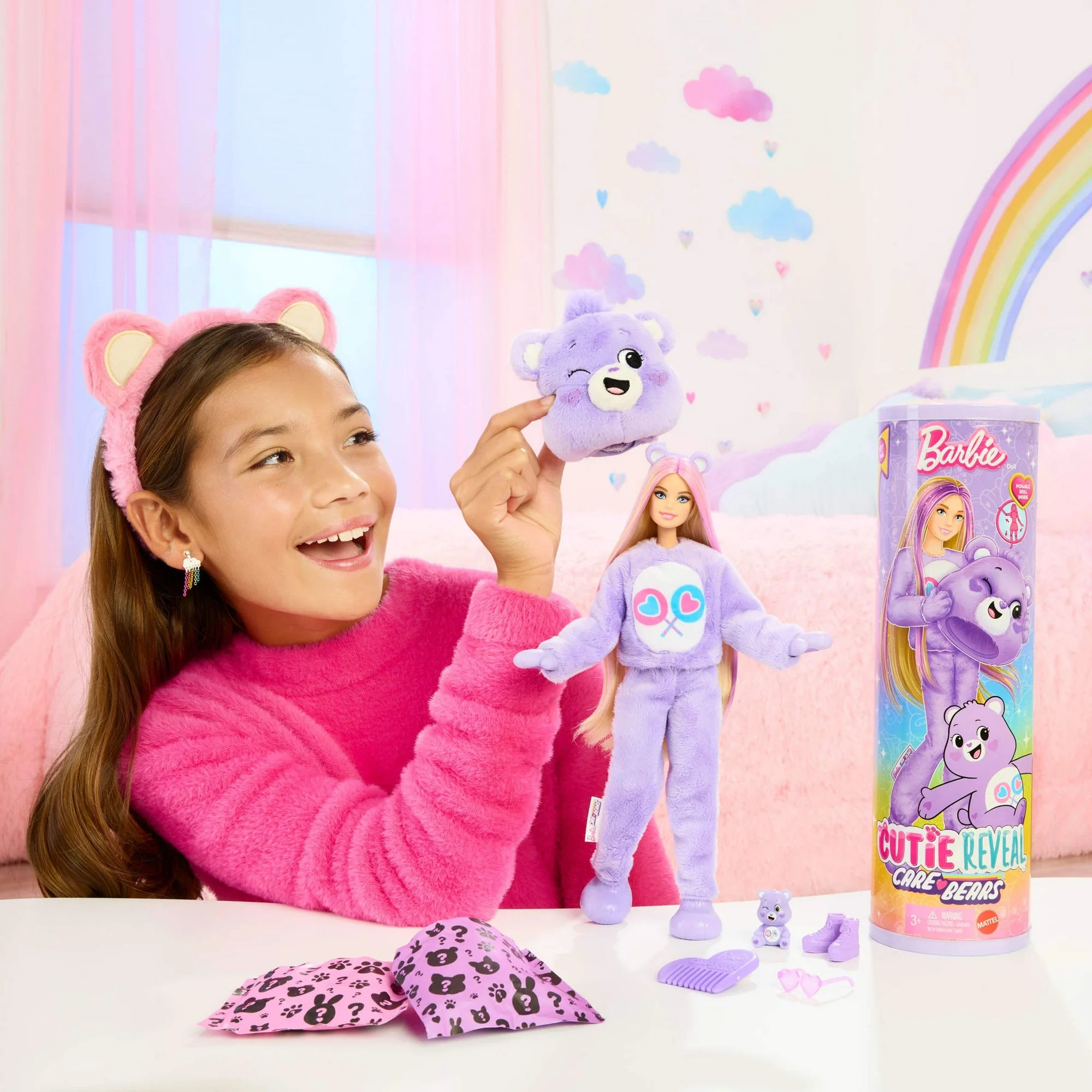 Barbie Cutie Reveal Care Bears Share Bear