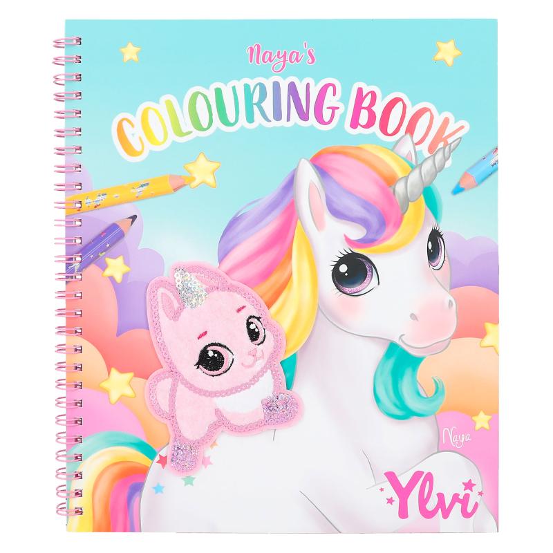 Ylvi Colouring Book with Unicorn