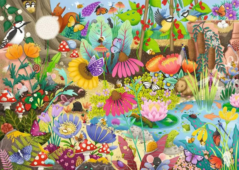 Little Garden World 1000 Piece Jigsaw Puzzle