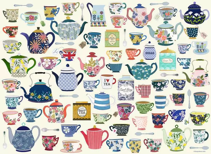 Time for Tea 500 Piece Jigsaw Puzzle