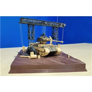 Panther A & 16t Strabokran With Diorama Base 1:48