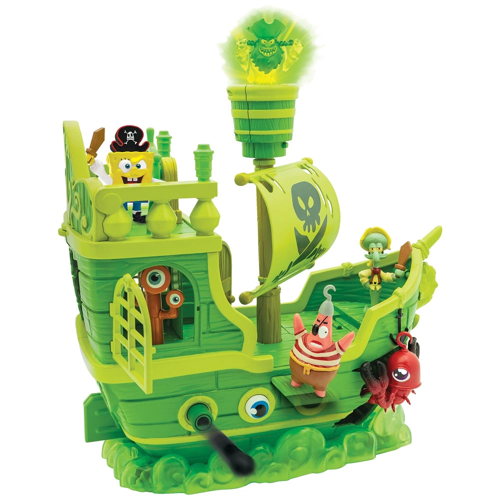 Spongebob Flying Dutchman Ship Playset