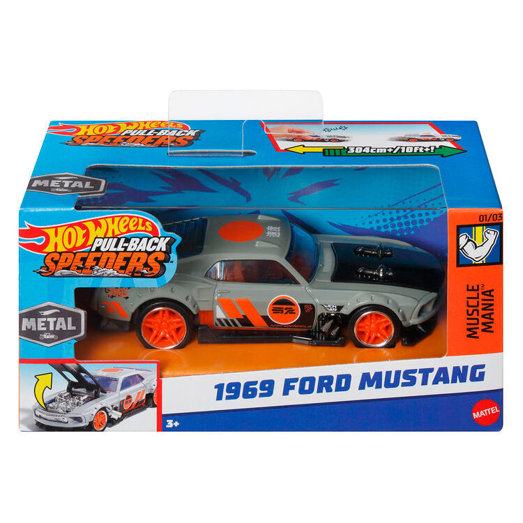 Hot Wheels Pull Back Speeders Assorted