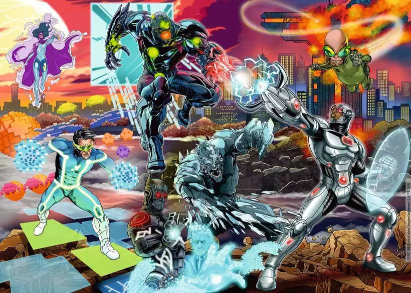 Cyborg Collectors Edition 1000 Piece Jigsaw Puzzle
