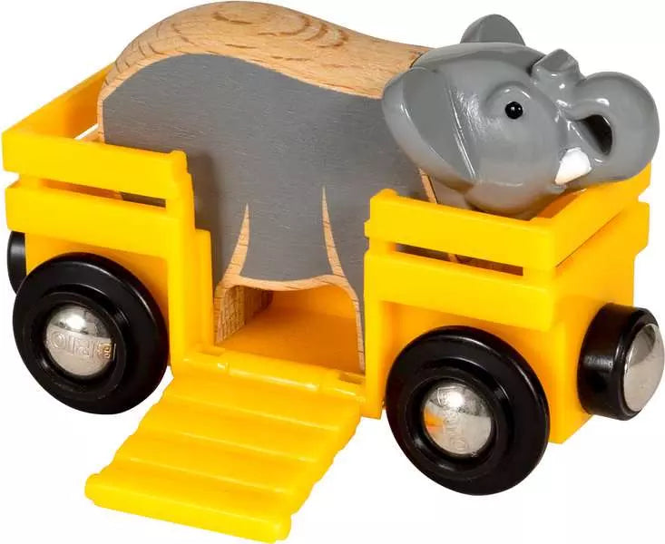 Brio Elephant and Wagon