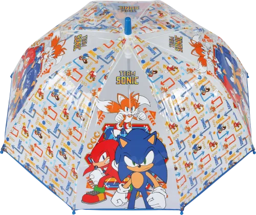 Sonic the Hedgehog Bell 19" Transparent Umbrella