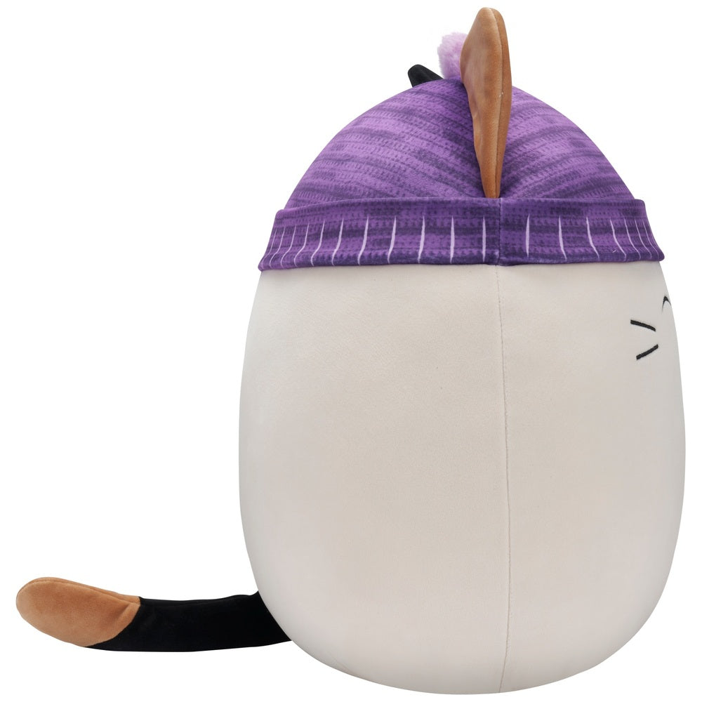 Squishmallows Cam the Cat with Purple Hat 40cm