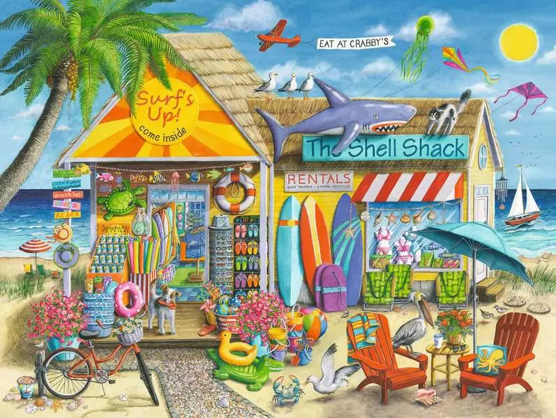 Surfs Up! 1500 Piece Jigsaw Puzzle