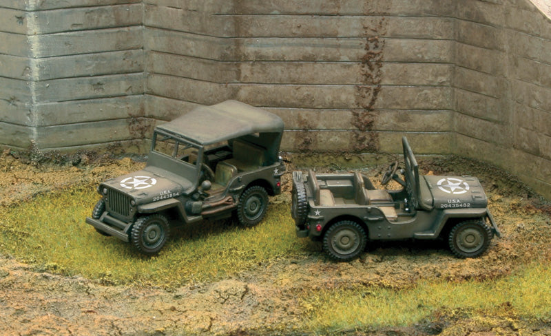 Italeri Willys Jeep Quarter Ton 4x4 1:72 Scale