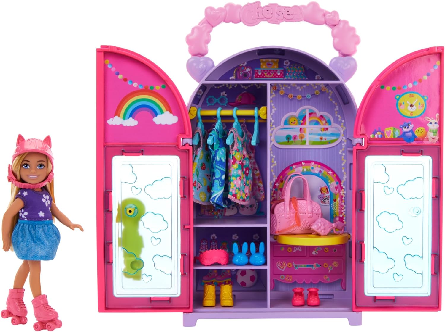 Barbie Chelsea Clubhouse Wardrobe