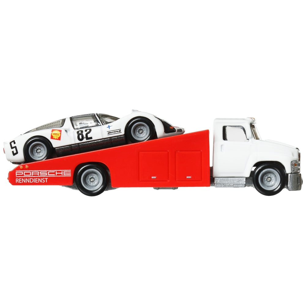Hot Wheels Premium Team Transport #66 '66 Porsche 906 Carrera 6