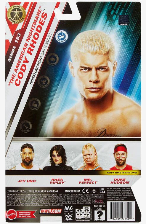 WWE Main Event Series 153 "The American Nightmare" Cody Rhodes