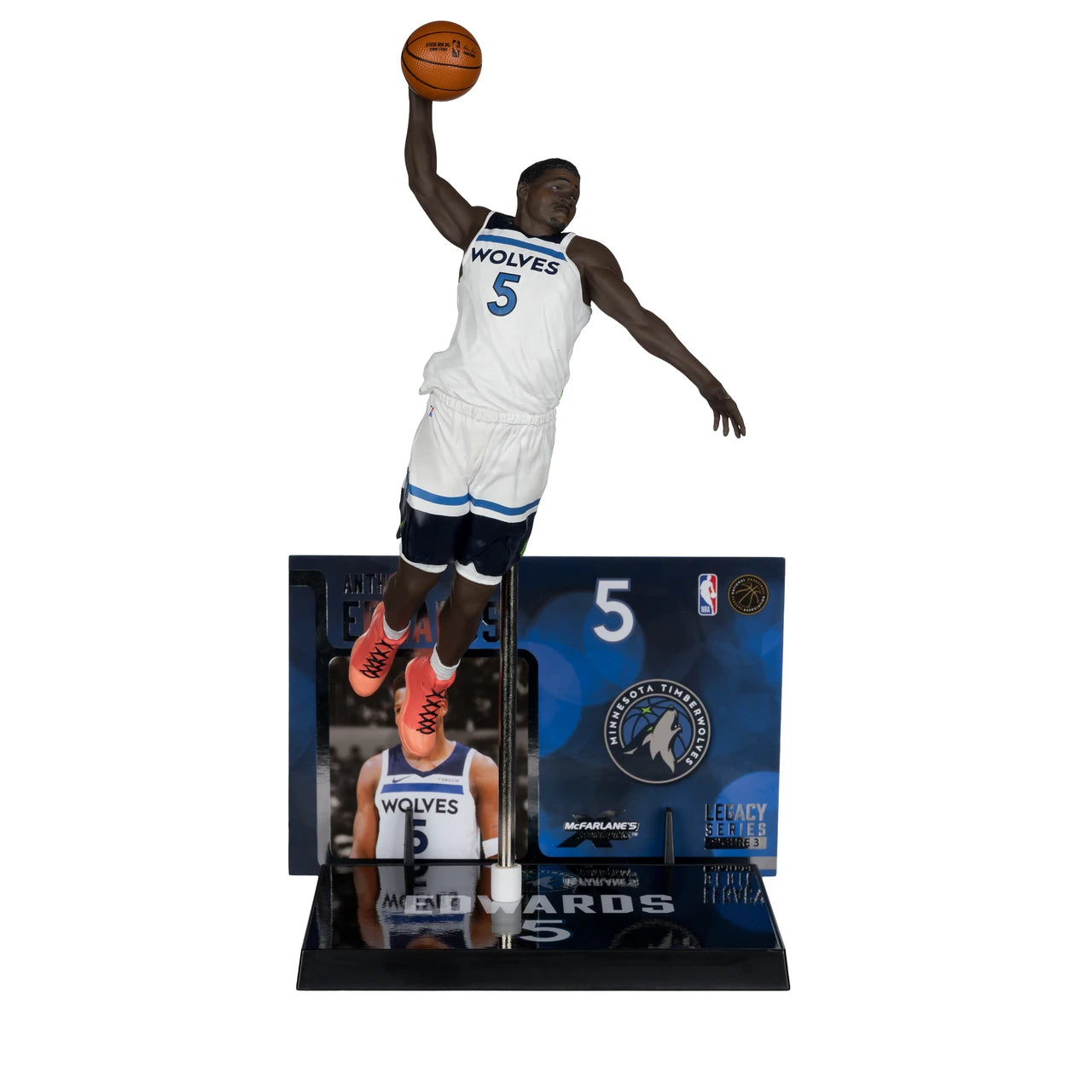 McFarlane Anthony Edwards Minnesota Timberwolves Action Figure