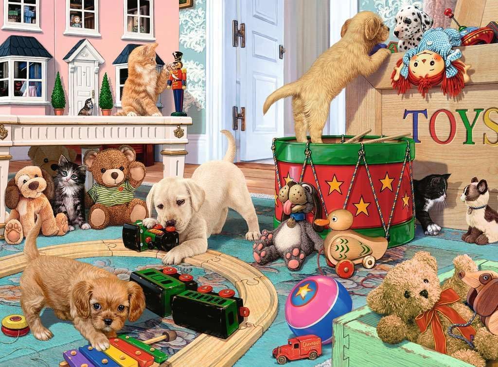 Little Paws Playtime 150 Piece Jigsaw Puzzle