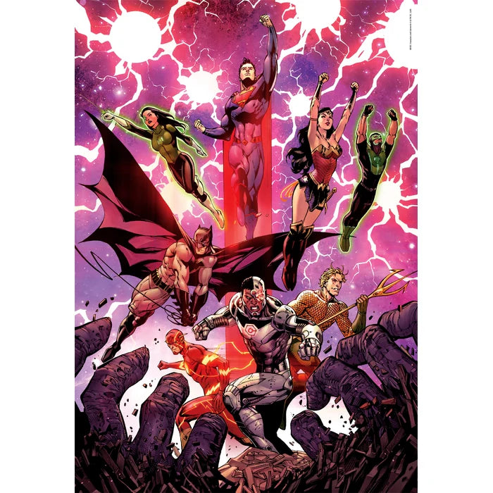 Clementoni DC Comics 1000 Piece Jigsaw Puzzle