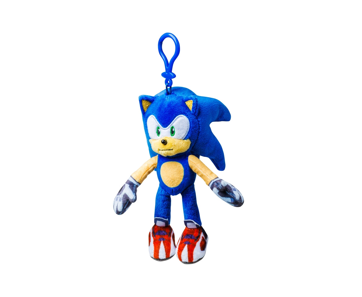 Sonic Prime Clip-On Plush assorted