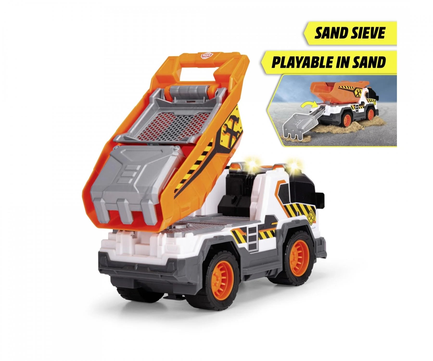 Dickie Dump Truck with Light & Sound