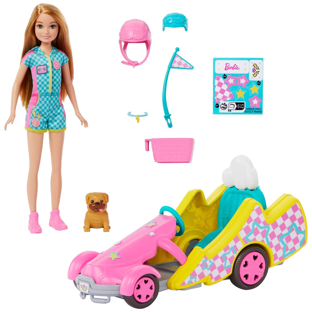 Barbie & Stacie To the Rescue Go Cart Set